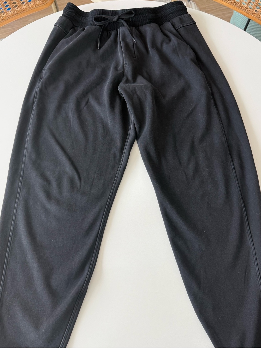 Super comfy, heavyweight black sweatpants /Jogger Pants